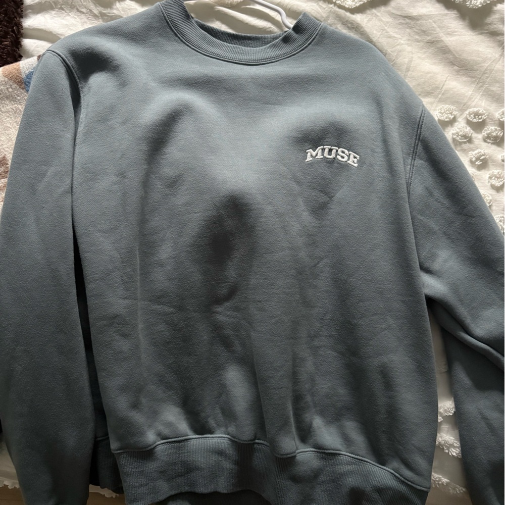 Muse Indigo Crewneck Sweater